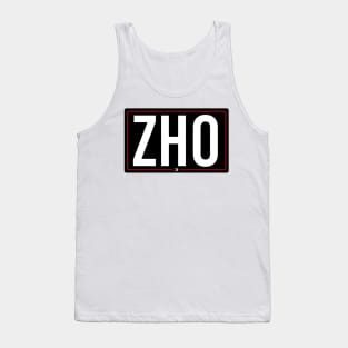 Guanyu Zhou 24 - Driver Tag Tank Top